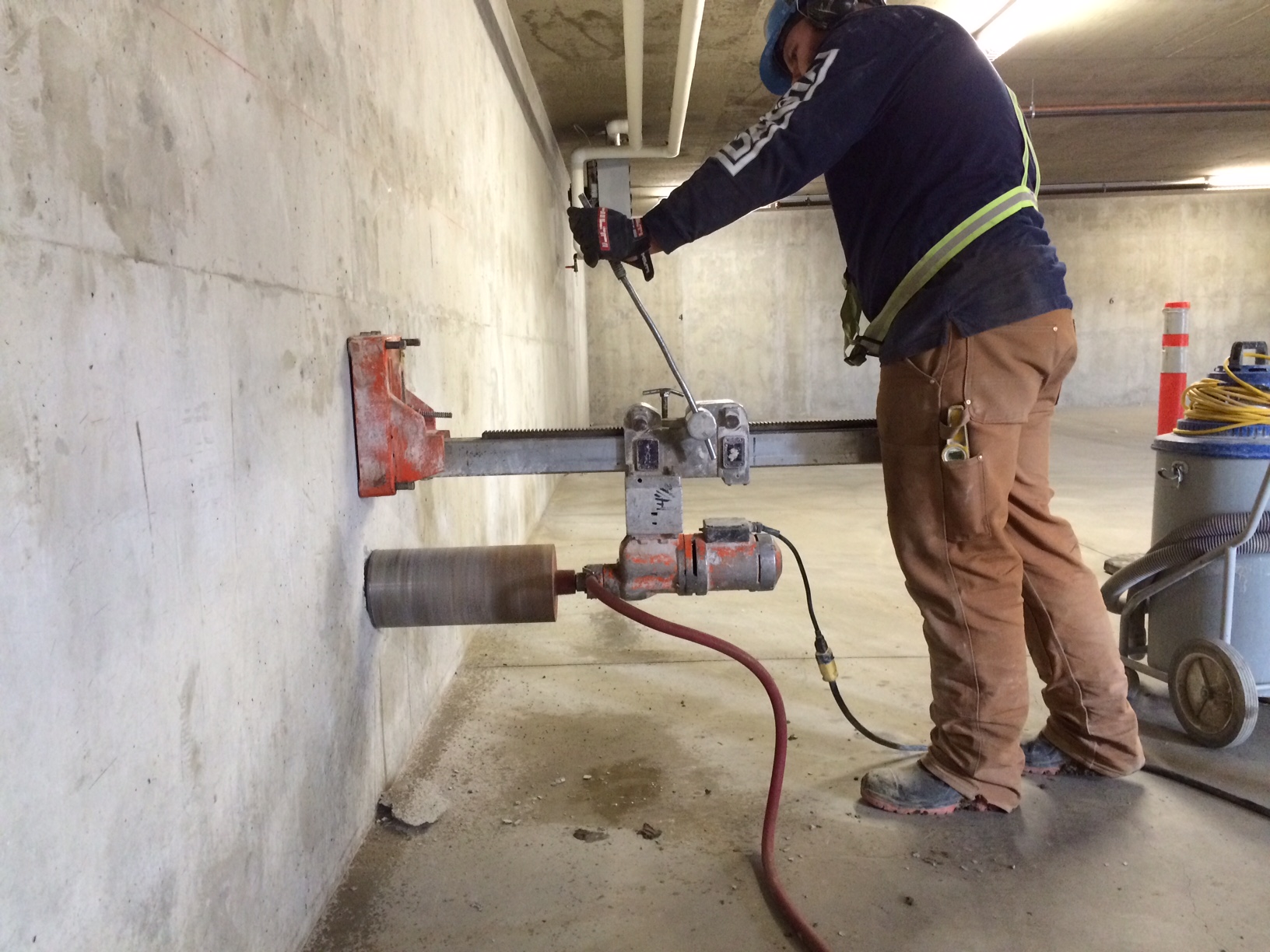 Core drilling